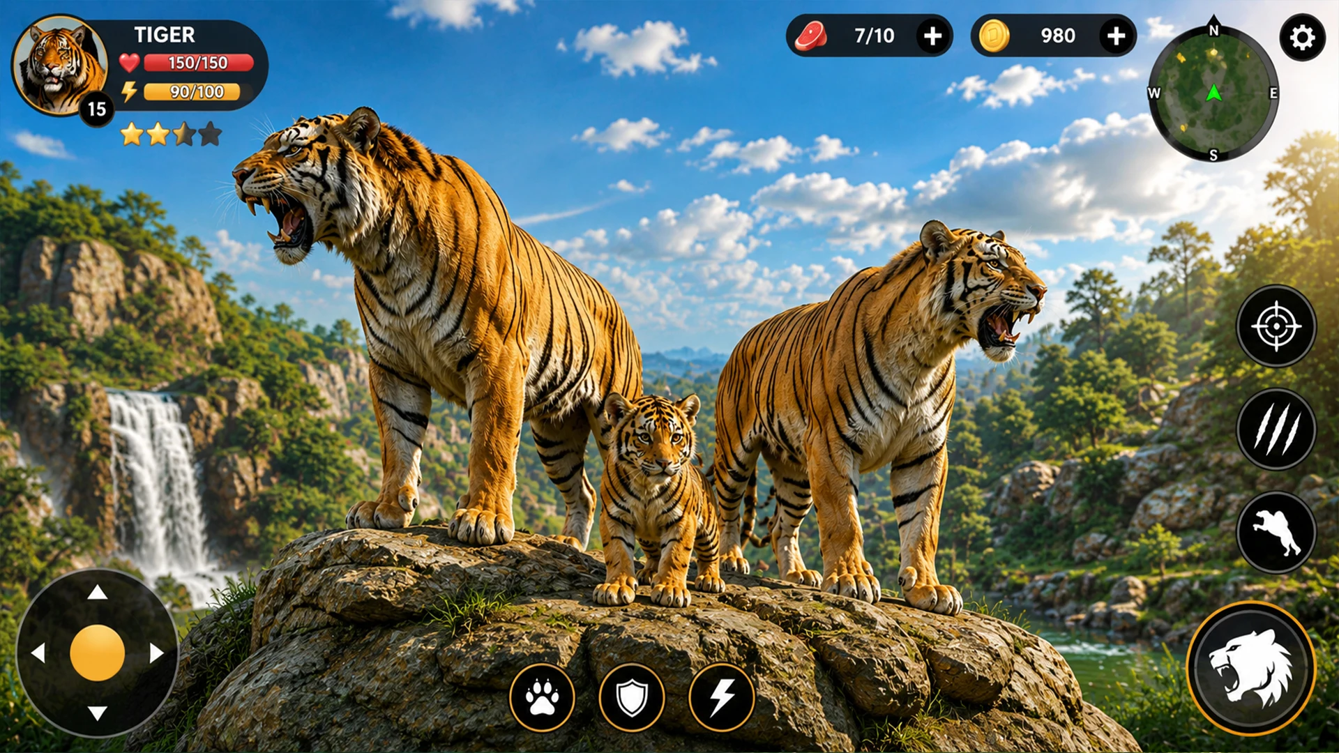 Wild Tiger Family Sim 3D screenshot